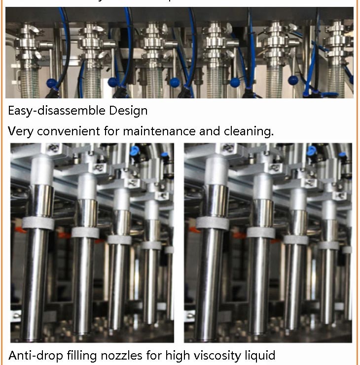 იაფი შევსების ქილა თაფლის ჩამოსხმის მანქანა