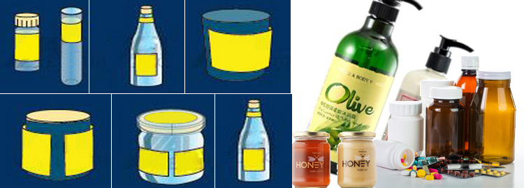 T ვერტიკალური ტიპის ავტომატური მრგვალი კონტეინერის ეტიკეტირების მანქანა