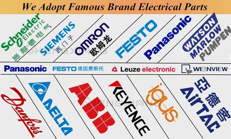 უფასო გადაზიდვის ავტომატური შევსების საცდელი და ეტიკეტირების მანქანა, ავტომატური წებოვანი მარკირების მანქანა