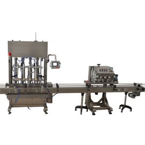 თხევადი ჩამოსხმის ავტომატური მოწყობილობა 50ml სამედიცინო ალკოჰოლის შემავსებელი მანქანა