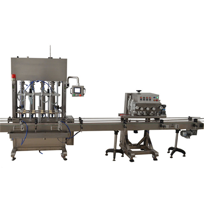 თხევადი ჩამოსხმის ავტომატური მოწყობილობა 50ml სამედიცინო ალკოჰოლის შემავსებელი მანქანა