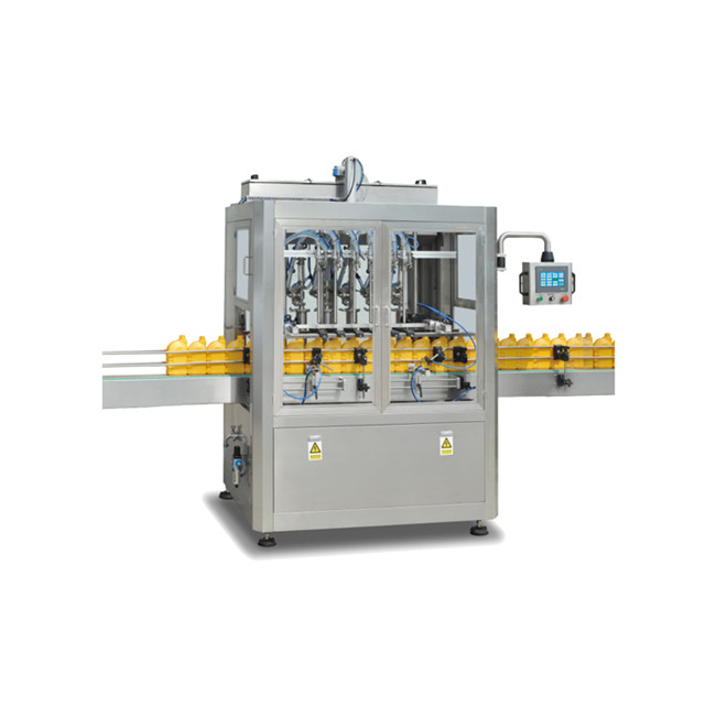 ავტომატური ქილა სავსე შეფუთვის მანქანა / 5 გალონის სარეცხი დასაფარებელი მანქანა