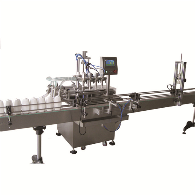 სოიოს სოუსით ძმარი სავსე მანქანა, მცენარეული ზეთის შემავსებელი მანქანა, სოუსების მანქანა